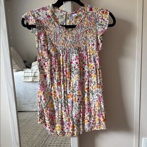 Old Navy Floral Smocked Top - Multicolor